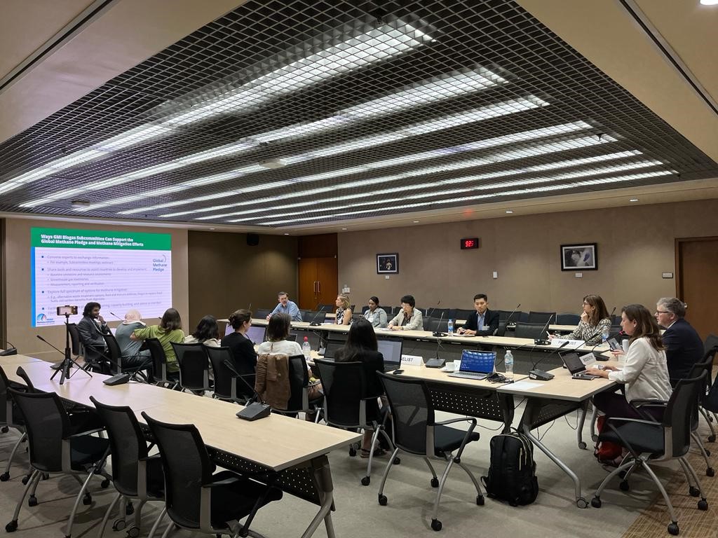 GMI Biogas Subcommittee meeting held at the 2023 Climate and Clean Air Conference in Bangkok, Thailand. <br><span class='small text-muted'>(2023, Bangkok, Thailand)</span>